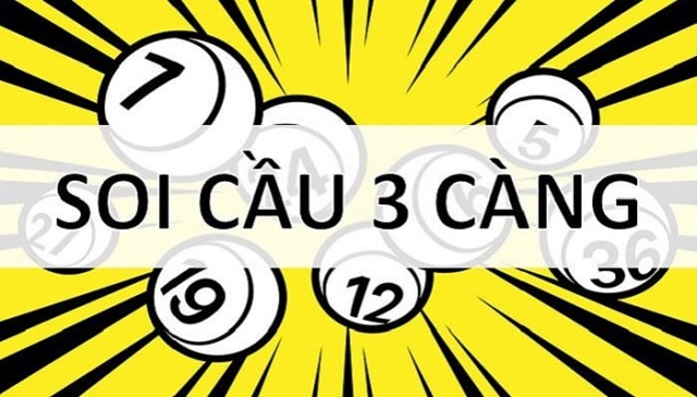 Soi cầu 3 càng 247 dựa vào bạch thủ lô